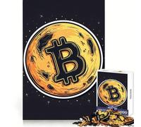 Rompecabezas Bitcoin a la Luna de 1000 Piezas para Adolescentes Desarrolla la lógica, la Mente y es Divertido y fácil de armar Un Regalo estupendo (50x75cm)
