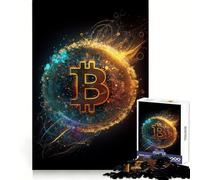 Rompecabezas Bitcoin Universe V de 1000 Piezas para Adultos Fomenta la concentración, desarrolla la Habilidad y aprovecha Bien el Tiempo Intercámbialo con Facilidad Sorpresa navideña (38x52cm)