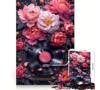 Rompecabezas Blossoms Beats Vinyl de 1000 Piezas para Adultos Juguete para ejercitar la Mente Diversión y Descanso Bordes precisos Un Regalo estupendo (38x26cm)