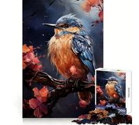 Rompecabezas Blue Bird Art de 1000 Piezas para Adolescentes Rompecabezas para Pensar con claridad, Relajarse y desconectar Encaje Firme (38x26cm)