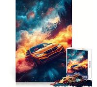 Rompecabezas BMW M en Cosmic Smokewave de 1000 Piezas para Adolescentes Actividad Relajante para Practicar el razonamiento Bordes de Primera Calidad Elegante (50x75cm)