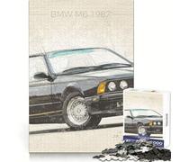 Rompecabezas BMW M para Adolescentes, 1000 Piezas, estimulación Cerebral, relajación, Corte Premium, (50x75cm)