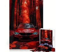 Rompecabezas BMW M Redwood Forest de 1000 Piezas para Adultos Juguete para ejercitar la Mente Diversión y Descanso Bordes precisos Un Regalo Ideal (38x52cm)