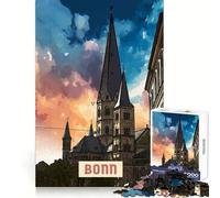 Rompecabezas Bonn para Adultos, 1000 Piezas, Ejercicio Mental, pasatiempo Acogedor, Regalo Festivo (38x52cm)