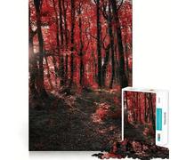 Rompecabezas Bosque de Otoño de Ucrania,1000 Piezas,Divertido,para estimular la concentración,Cortado con láser para un Ajuste, Actividad para Compartir con Seres Queridos (38x52cm)