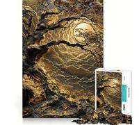 Rompecabezas Bosque Iluminado por la Luna Radiante, 1000 Piezas para Adolescentes Mejora la Memoria Fácil de Usar Bordes limpios Sorpresa navideña (38x52cm)