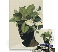 Rompecabezas Botanical Serenity para Adultos, 1000 Piezas, para Practicar el razonamiento, Actividad de Ocio, Bordes, Regalo navideño (38x26cm)
