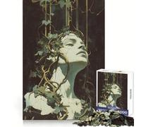 Rompecabezas Bound by The Roots of Time de 1000 Piezas para Adolescentes Ideal para ejercitar la Memoria, Relajarse y divertirse Bordes limpios (50x75cm)