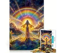 Rompecabezas Brazos Abiertos a la Abundancia para Adolescentes, 1000 Piezas, Mejora la Memoria, Juego de Interior, Ensamblaje de Imágenes, Regalo Navideño (50x75cm)