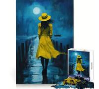 Rompecabezas Brisa Nocturna para Adultos, 1000 Piezas, Juguete Inteligente para Jugar en Interiores, Corte Limpio, (50x75cm)