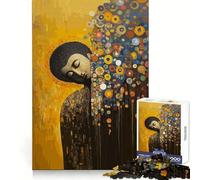 Rompecabezas Buddha Present de 1000 Piezas para Adultos,Ideal para ejercitar la Memoria,con un Ajuste Costuras, (50x75cm)
