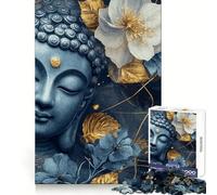 Rompecabezas Buddha Serenity de 1000 Piezas para Adolescentes Estimulación Cerebral Entretenimiento Casual Corte Premium (38x52cm)