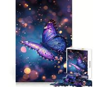 Rompecabezas Butterfly Magic de 1000 Piezas para Adultos,Bienestar Mental,Alivio del estrés,Divertido,fácil de armar, (50x75cm)