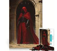 Rompecabezas Caballero de la Capucha Roja para Adolescentes, 1000 Piezas, Juego Mental, Juguete para Relajarse, Corte Íntimo, (50x75cm)