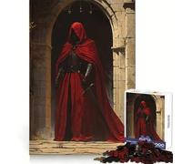Rompecabezas Caballero de la Capucha Roja para Adolescentes, 1000 Piezas, Juego Mental, Juguete para Relajarse, Corte Íntimo, (50x75cm)