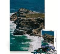 Rompecabezas Cabo de Buena Esperanza para Adultos, 1000 Piezas Ejercicio de lógica, recreación Tranquila, Bordes limpios, Regalo navideño para reflexionar (38x52cm)