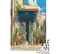 Rompecabezas Calles Europeas 1000 Piezas Puzzle - Juego Didáctico para Adultos Y Niños, 52x38cm/1000pcs