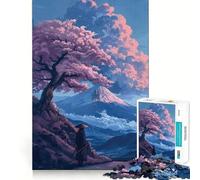 Rompecabezas Caminando en Soledad Japón 1000 Piezas Juego Interactivo para estimular el Pensamiento Encaja Perfectamente sin Piezas Sueltas Desafío Mental para el hogar (50x75cm)