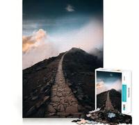 Rompecabezas Camino al Cielo para Adolescentes 1000 Piezas Estimula la Mente Divertido Corte Limpio Componentes Resistentes Actividad Conmovedora para Compartir (50x75cm)