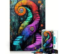 Rompecabezas Camino al Cosmos para Adultos, 1000 Piezas Fortalece la Memoria Pasatiempo para el hogar Bordes limpios Regalo Elegante (50x75cm)