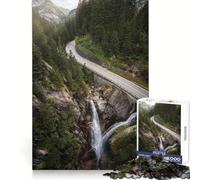 Rompecabezas Camino al Paraíso de 1000 Piezas para Adolescentes Fortalece la Memoria, Calma, relaja, Bordes Suaves Un Regalo increíble (50x75cm)