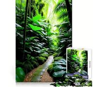 Rompecabezas Camino al Paraíso para Adolescentes,1000 Piezas,Pensamiento Lógico,Diversión Fácil,Cierre Perfecto,Regalo de Temporada (50x75cm)