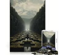 Rompecabezas Camino de la Soledad para Adolescentes, 1000 Piezas Fortalece la Memoria Tiempo de Paz Regalo clásico (38x52cm)