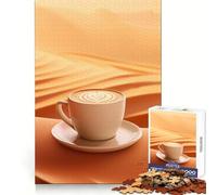 Rompecabezas Capuchino para Adolescentes, 1000 Piezas, Pensamiento Estratégico, Interacción Suave, Ajuste Preciso, (38x52cm)