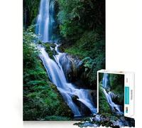 Rompecabezas Cascada de 1000 Piezas Juguete Creativo para desarrollar Habilidades Sistema de Cierre Seguro Sin Piezas Sueltas Actividad para Fortalecer los Lazos Familiares (38x52cm)