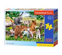 Rompecabezas Castorland B-111138 100 piezas Animales 6 años