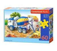 Rompecabezas Castorland Building Site 60 piezas Dibujos 5 años