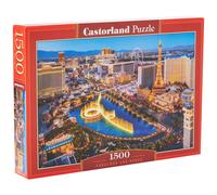 Rompecabezas CASTORLAND de 1500 piezas Fabulous Las Vegas USA Rompecabezas para adultos Castorland C-151882-2