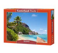 Rompecabezas Castorland Tropical Beach Seychelles 3000 piezas Paisaje