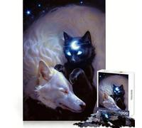 Rompecabezas Celestial Buddies de 1000 Piezas para Adultos Creativo,Piensa,Feliz,Tiempo Libre,Ajuste Perfecto,Regalo Creativo (38x26cm)