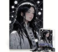 Rompecabezas Celestial Keeper︰ Tejedor de Constelaciones para Adolescentes,1000 Piezas,Mejora la Memoria,Tiempo Libre Agradable,Corte Láser,Sorpresa de Cumpleaños (38x26cm)