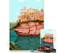 Rompecabezas Cerdeña para Adolescentes, 1000 Piezas, fortalece la Memoria, pasatiempo Tranquilo, Regalo Festivo (50x75cm)