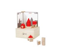 Rompecabezas cerebral 3D del mundo clásico con tareas