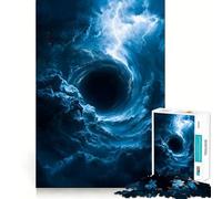 Rompecabezas Cielo tormentoso con relámpagos y vórtice para Adolescentes, 1000 Piezas, Juguete Inteligente, Tiempo Libre, Corte preciso, Regalo de Temporada 38x52cm