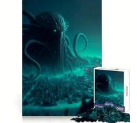 Rompecabezas Ciudadela Submarina de 1000 Piezas para Adolescentes Claridad Mental Fácil de entretener Navidad (50x75cm)