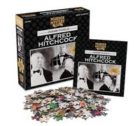 Murder Mystery Party- Alfred Hitchcock Classic Mystery Jigsaw Puzzle Misterioso, Color Negro, Talla única (Hansen 7215)