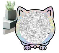 Rompecabezas clásicos - Rompecabezas de madera animal con marco, rompecabezas irregular 135 piezas para adultos & | Decoración original salón dormitorio, regalo lindo con caja de almacenamiento