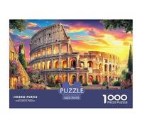 Rompecabezas Coliseo, Roma 1000 Piezas para Adultos Y Familias - Puzzle DIY, Desafío Satisfactorio 70x50cm/1000pcs