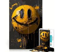 Rompecabezas Coloridos de 1000 Piezas con Caras sonrientes para Adolescentes Juguete Educativo y Divertido Diseño Compacto 50x75cm