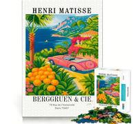 Rompecabezas con Estampado artístico de la Costa Amalfitana,1000 Piezas para Adultos,Juego para estimular la Memoria,Calidad Profesional,Ideal para Crear Momentos entrañables (50x75cm)