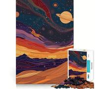 Rompecabezas con póster Amanecer en Marte para Adolescentes, 1000 Piezas, Rompecabezas Mental, Divertido y Relajante, Regalo Encantador 38x26cm