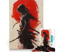 Rompecabezas con póster de Shinobi o Ninja para Adolescentes, 1000 Piezas, Actividad para ejercitar la Mente en casa, Bordes precisos, Regalo Festivo 50x75cm