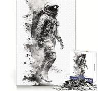 Rompecabezas Conquistadores del Espacio para Adolescentes, 1000 Piezas, Juego Mental, Juguete para Relajarse, Corte Íntimo, (38x26cm)
