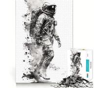 Rompecabezas Conquistadores del Espacio para Adolescentes, 1000 Piezas, Juego Mental, Juguete para Relajarse, Corte Íntimo, (38x26cm)