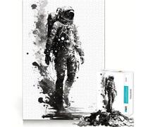 Rompecabezas Conquistadores del Espacio para Adolescentes, 1000 Piezas, Juguete de Habilidades y Diversión, Juego Relajante, Corte Exacto, (50x75cm)