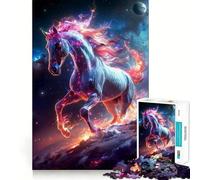 Rompecabezas Corriendo a través de la Galaxia para Adultos, 1000 Piezas, Juego Mental, Juguete para aliviar la ansiedad, Arte de Corte preciso, Coleccionable (38x26cm)